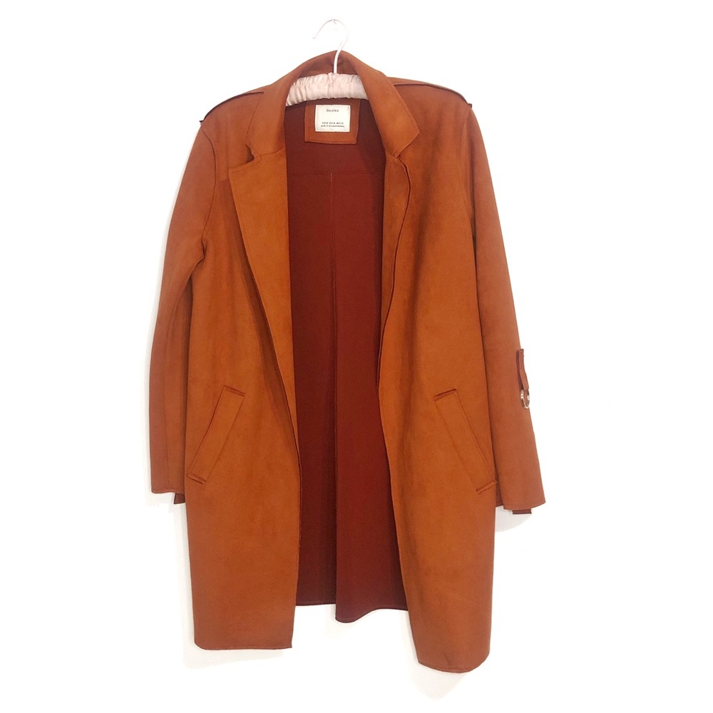 Bershka | Orange Trench Coat